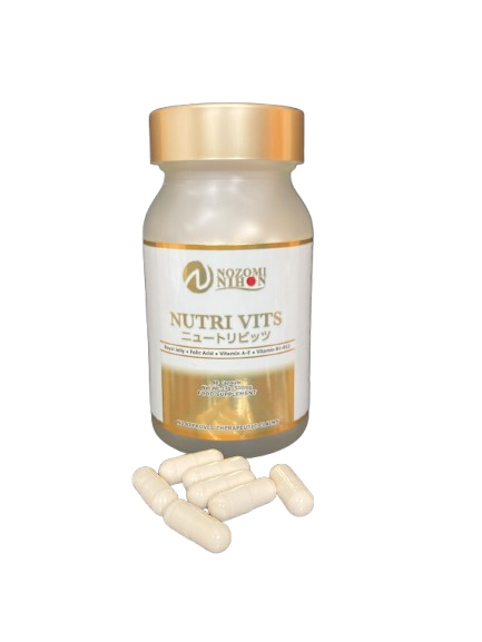 【NOZOMI NIHON】日本製 Made in Japan - NUTRI VITS - Vitality and Radiance for Your Daily Life - 120 tablets