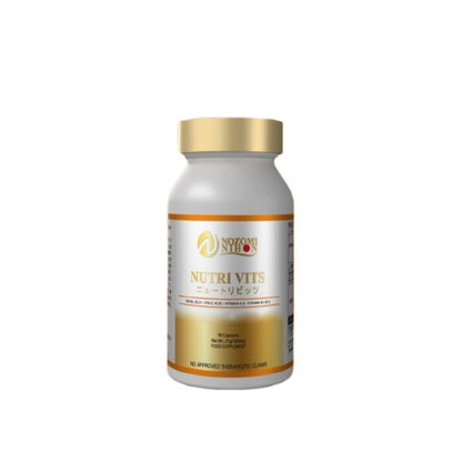 【NOZOMI NIHON】日本製 Made in Japan  - NUTRI VITS - Vitality and Radiance for Your Daily Life - 120 tablets