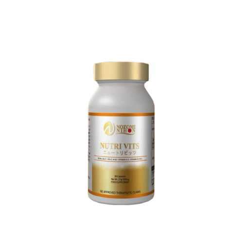【NOZOMI NIHON】日本製 Made in Japan  - NUTRI VITS - Vitality and Radiance for Your Daily Life - 120 tablets