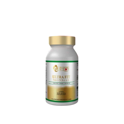 【NOZOMI NIHON】日本製 Made in Japan - ULTRA FIT - Support Your Ideal Figure and Healthy Beauty - 120 tablets | Supplements SOY ISOFLAVONES, WILD YAM EXTRACT, ELASTIN